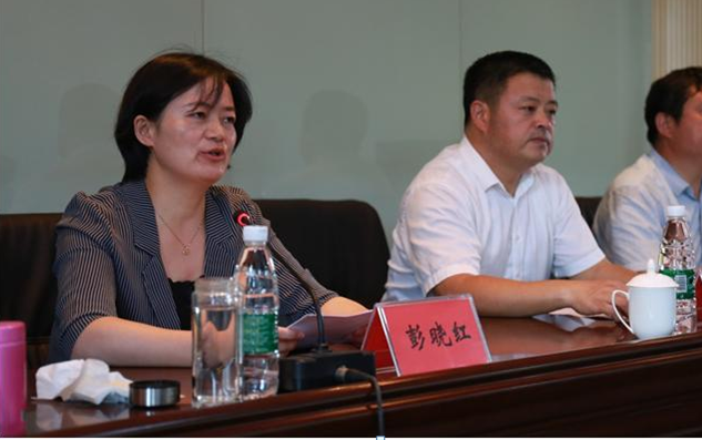 彭晓红作了重要讲话,指出这次海安中专主要负责人的人事调整,是市委从